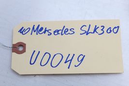 2010 Mercedes SLK230 SLK300  FRONT LEFT DRIVER SEAT ADJUSTMENT MOTOR U0050 image 12