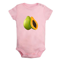 Baby Fruit Papaya Pattern Romper Newborn Bodysuits Infant Jumpsuit Babies Outfit - £8.33 GBP