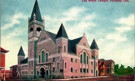 White Temple Baptist Church Portland Oregon OR UNP Unused 1910s DB Postcard - £3.12 GBP