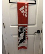 MLS DC United Soccer Knit Scarf doublesided Adidas - £10.65 GBP