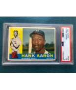 Authenticity Guarantee

1960 TOPPS BASEBALL CARD HANK AARON #300 (PSA EX-5) - $6,534.49 MXN