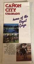 Canon City Colorado Royal Gorge Vintage Brochure  BR5 - $10.88