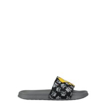 Simpsons Youth Boys Slide Sandals Size 13 Black and Yellow Color - £12.45 GBP