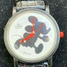 Disney Lorus Mickey Mouse Shadow Dial Watch From 1990&#39;s - £13.44 GBP