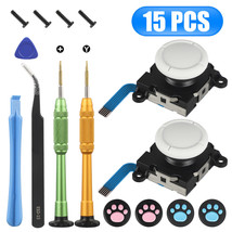 15Pcs 3D Analog Joystick Replacement Repair Tool For Nintendo Switch/Switch Lite - $22.79