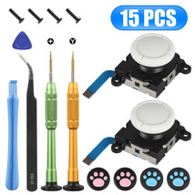 15Pcs 3D Analog Joystick Replacement Repair Tool For Nintendo Switch/Swi... - $23.99