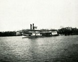 Paddle Steamer Paul L Of Tristen Wisconsin WI 1909 DB Postcard - £11.63 GBP