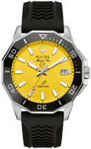 Bulova Marine Star Precisionist Sport Mens Yellow  Dial Watch 96B431 - $688.05