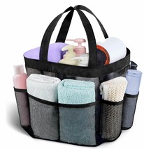 Mesh Shower Caddy Portable Black Large Capacity - $27.71
