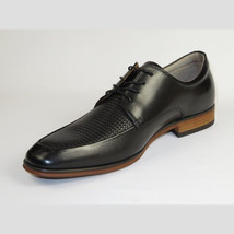 Men's Shoes Steve Madden Soft Leather upper Lace Up Imala Black image 4