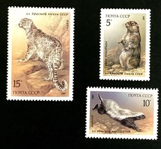 Russia #5554-6 Wild Animals - MNH - £2.40 GBP
