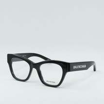 BALENCIAGA BB0263O 001 Black 52mm Eyeglasses New Authentic - £181.83 GBP