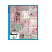 Simplicity Sewing Pattern 3729 SHIRLEY BOTSFORD Nursery Child Bedding Curtains - £10.76 GBP