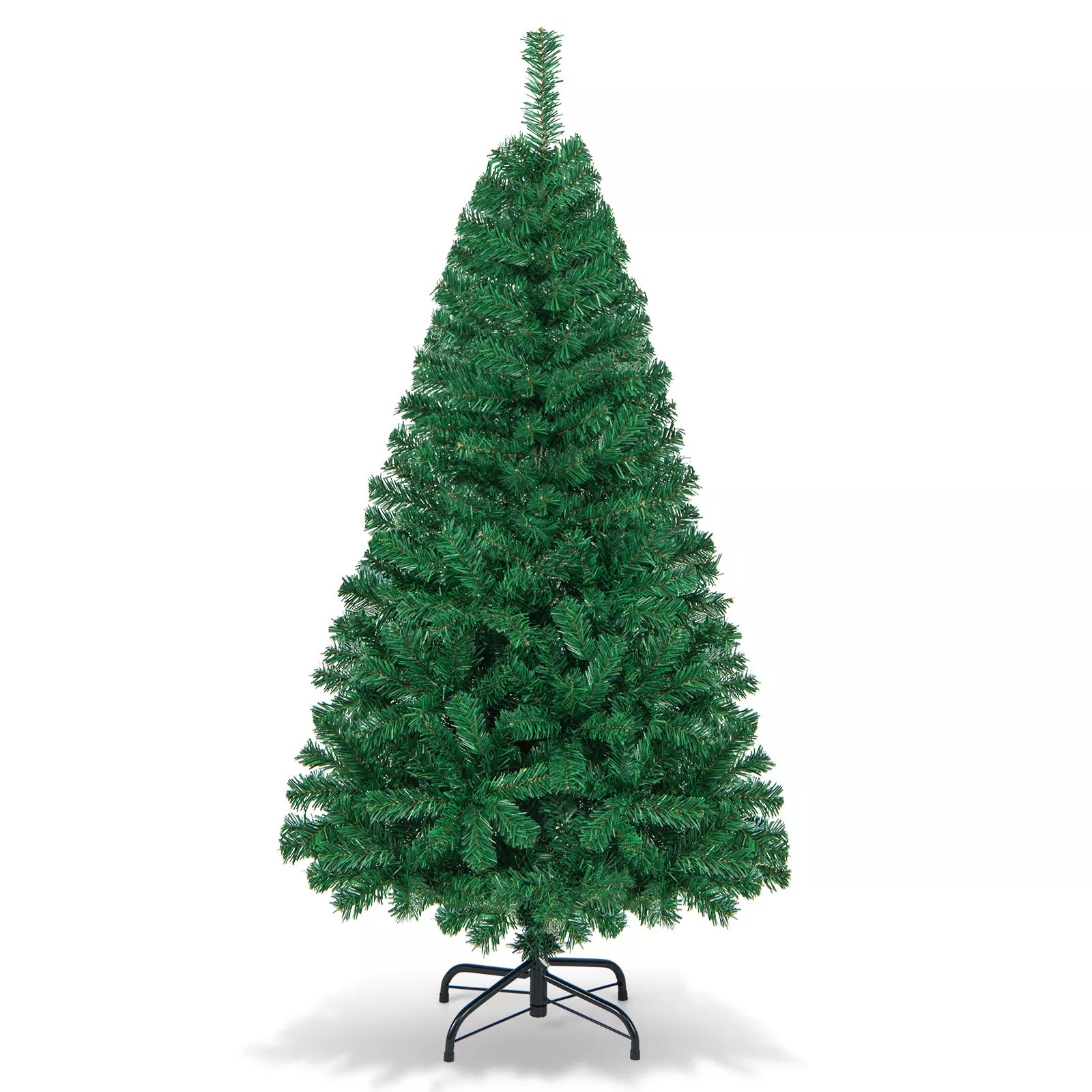 5Ft Artificial PVC Christmas Tree W/Stand Holiday Season Indoor Outdoor ... - $64.58