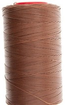 0.6mm Havanna Cigar 25 Tiger Wax Thread For Hand Sewing. 25 - 1000m length (50m) - $10.78
