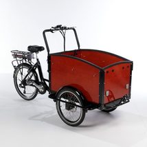 Vintage Charm Meets Modern Power | Classic Electric Dutch Cargo Tricycle - £2,043.98 GBP