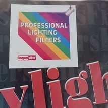 Bogen Cine Daylight Tungsten Filters Pro Lighting Filters 12 Pack - £11.03 GBP