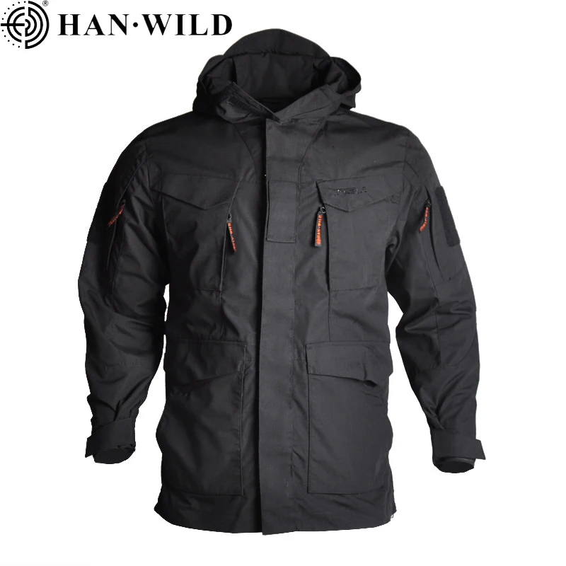 HAN WILD M65 Jacket Army Fans Combat Men Clothing Windbreaker  Jackets Windproof - £154.99 GBP