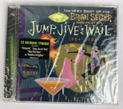 Brian Setzer Orchestra Jump Jive An Wail Cd Promo Stray Cats 2003 Rockabilly #57 - £39.17 GBP