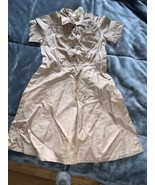 Vintage 1940 ? Official Girl Scouts USA Dress Brownies Uniform Brown  - $35.00