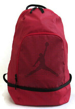NIKE JORDAN Red Graphic Backpack, 656910-695 - £38.94 GBP