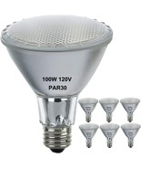 6 Pack PAR30 Flood Light 100W 100 Watt with E26 Base - $559.03 MXN