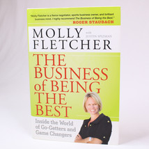 SIGNED The Business Of Being The Best By Fletcher Molly Hardcover Book w/DJ 2012 - £17.05 GBP
