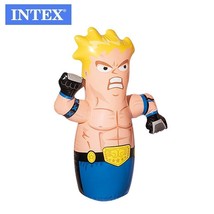 INTEX 3D Bop Bag Boxer MMA - Inflatable Blow Up Punching Bag Toy Gift Kids Fun - £24.23 GBP