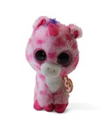 Ty Beanie Boos Sugar Pie Valentines Day Unicorn Plush 6&quot; Pink &amp; Purple C... - $16.31 CAD