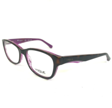 Vogue Eyeglasses Frames VO 2814 2019 Purple Brown Tortoise Square 51-16-135 - $27.77