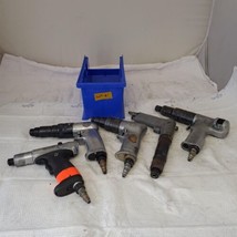 Lot of 5 Ingersoll Rand / Cleco Pistol Grip Air Pneumatic Drill QP1S10D1D #61 - $148.50