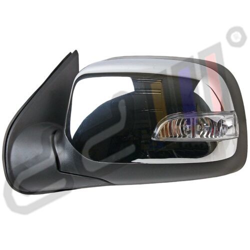 Chrome Left Right Exterior Side Mirror 5 Pins Isuzu Dmax TFR TFS 2002-11 Fast Item image 2