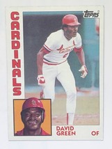 David Green 1984 Topps #362 St. Louis Cardinals MLB Baseball Card - £0.77 GBP