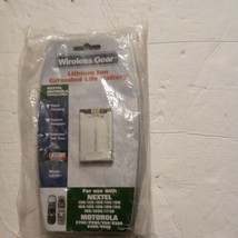 nextel/ motorola  phone battery extanded life battery wireless gear Brand New - £17.17 GBP