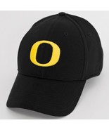 Nike Oregon Logo DriFIT Swoosh Flex Black Hat One Size 0267 - $263.24 MXN