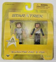 *B7) 2008 Star Trek Minimates Diamond Gladiator Kirk &amp; Kor - $14.84