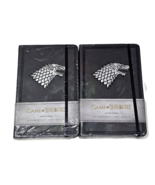 2 Pack Game Of Thrones House Stark Ruled Journal With Pocket 192 Pages - $474.37 MXN