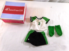 American Girl Doll Soccer Star 2009 Outfit Set  green and black jersey #... - $8.91