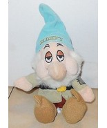 Disney Store Exclusive Snow White &amp; The Seven Dwarfs Sleepy 8&quot; Beanie pl... - $20.44 CAD