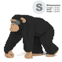 Chimpanzee Sculptures (JEKCA Lego Brick) DIY Kit - £76.73 GBP