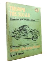 J. H. Haynes Triumph TR5, 250 &amp; 6 Owner&#39;s Workshop Manual 1st Edition 1st Print - £42.28 GBP