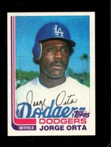 1982 Topps Traded #84 Jorge Orta Nm Dodgers *X74130 - £0.96 GBP