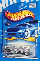 Hot Wheels 2000 Mainline Release #248 Way 2 Fast Silver w/ 5SPs Thailand... - $3.00