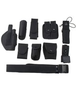 Military Tactical Duty Belt Bargain Crusader Adjustable 35&quot;-45&quot;. 9 Pouch... - £19.06 GBP