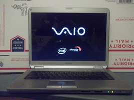 Sony Vaio PCG-7Z2L (VGN-NR110E) 15.4&quot; 1.46GHz Intel 1GB, Boots To Bios - £28.04 GBP