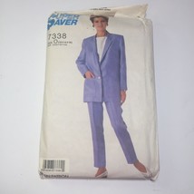 Super Saver 7338 Size 12 14 16 Misses&#39; Trousers Pullover Top Unlined Jacket - £10.11 GBP