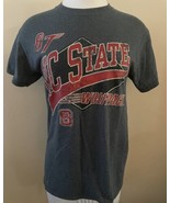 NC State Wolfpack Short Sleeved T Shirt Size Small New Agenda by Perrin - $9.67