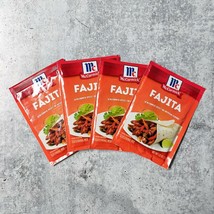 (4) Mccormick Fajita Seasoning Mix Net Wt 1.12 Oz - £12.40 GBP