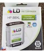 HP88XL LD RECYCLED INK CARTRIDGE LD-C9396AN, BLACK, NIB - £11.85 GBP