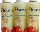 3X Dove Style &amp; Care Smooth &amp; Shine 450 Degree Heat Protect Spray 6.1 Oz... - £43.76 GBP